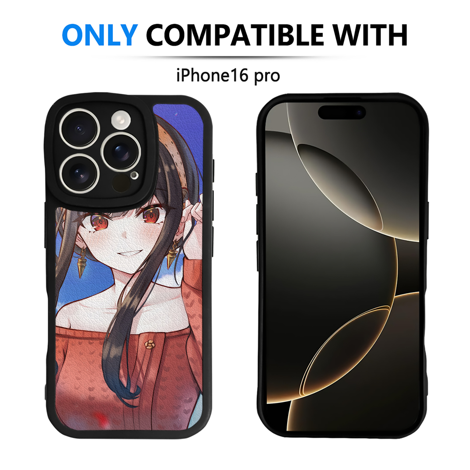 （画像用） SPY×FAMILY间谍家家酒 【iPhone 16シリーズ対応】シリコンスマホケース（レザー調） 材質：シリコン